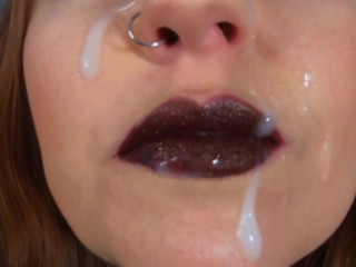 Lip Good-luck Piece Joi: Indiscretion Cum Caress Encouragement